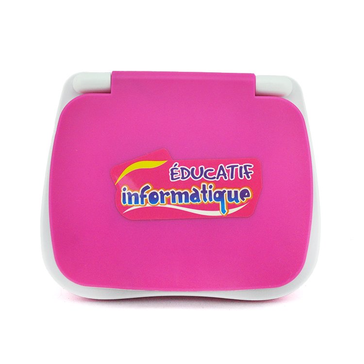 Children Bilingual French English Learning Tablet Educational Kids Machine Toy Laptops Learning Machine With Keyboard
