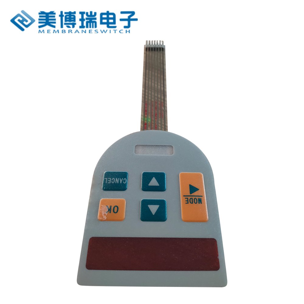 high quality membrane switches with LED 3m adhesive and push button membrane keypad