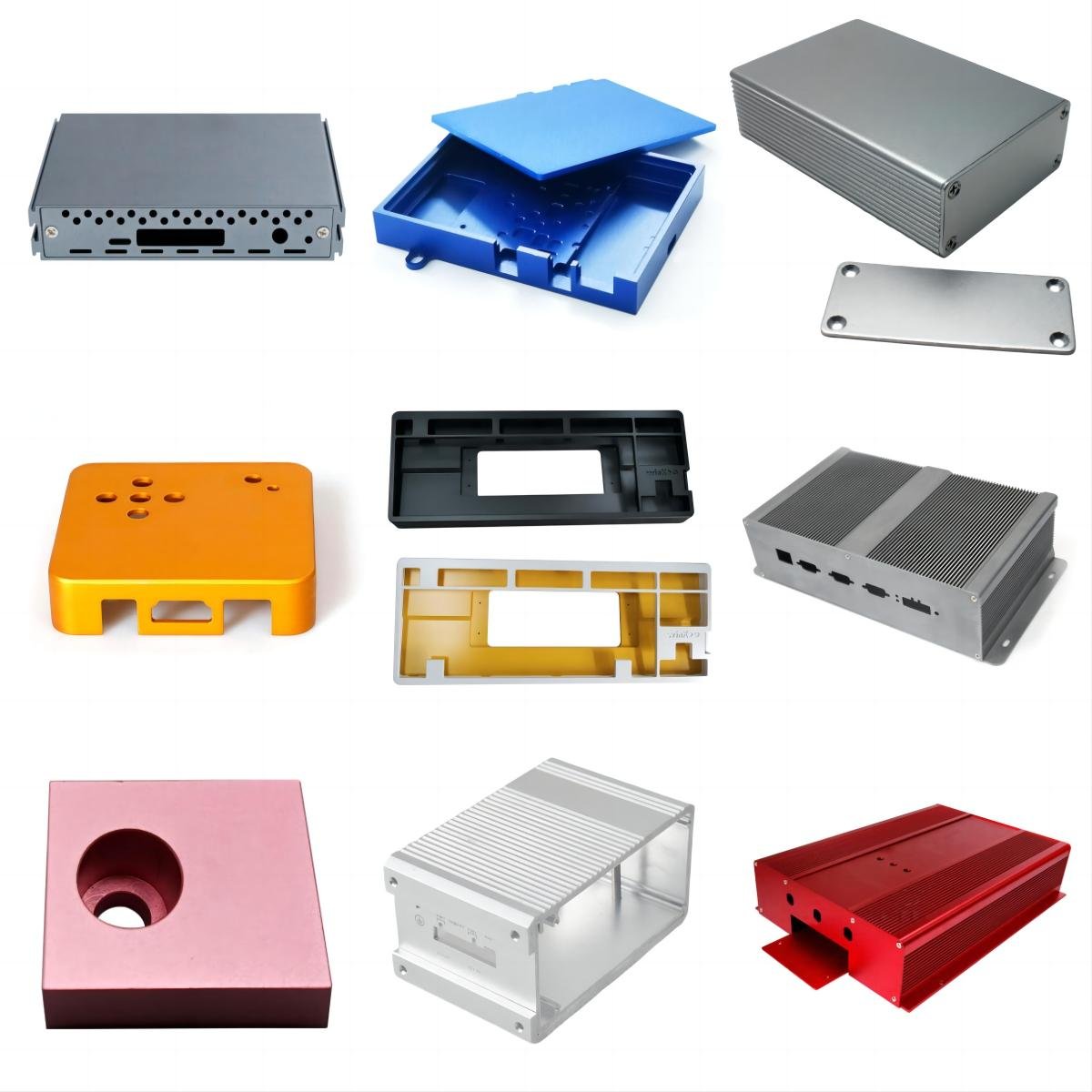 China Milling Machining Factory Custom Cnc Aluminum Box Mod Enclosure Projector Aluminum Housing