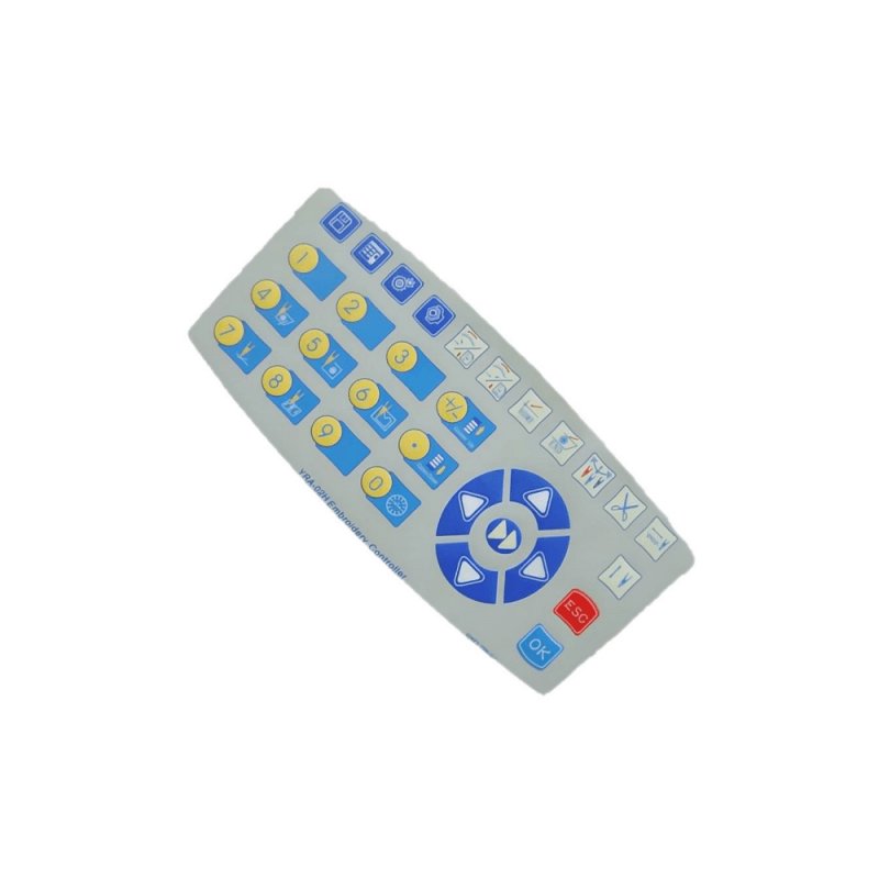 Pushbutton Silicon Sticker Competitive Price Control Panel Membrane Keyboard