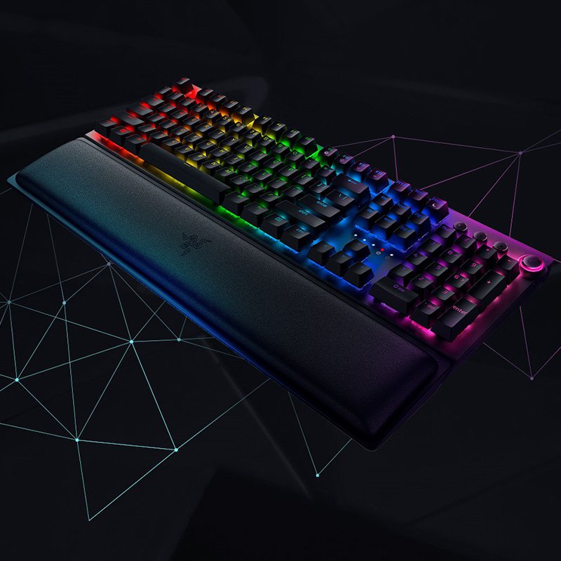 Multifunction Razer BlackWidow V3 Pro RGB Mechanical Ergonomic Keyboard