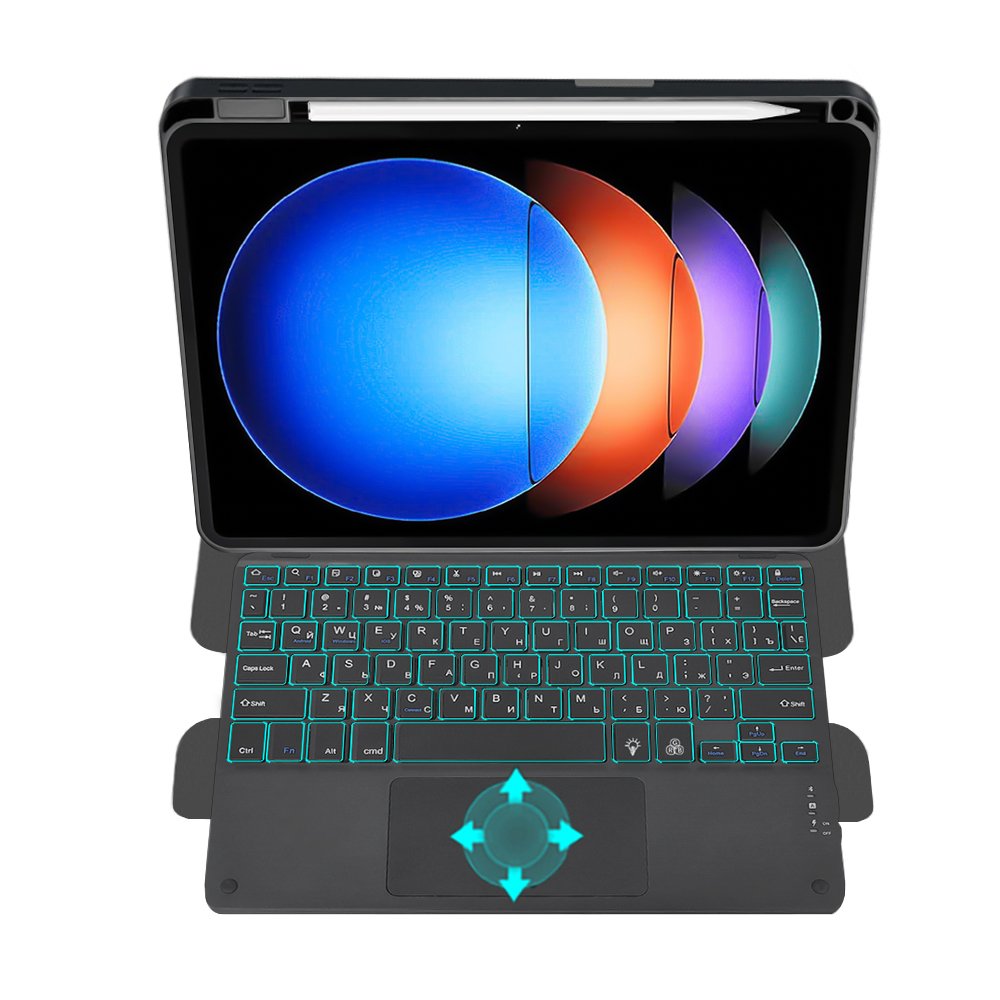 Customized detachable wireless Keyboard tablet case for Xiaomi pad 6s Pro 12.4 factory wholesales