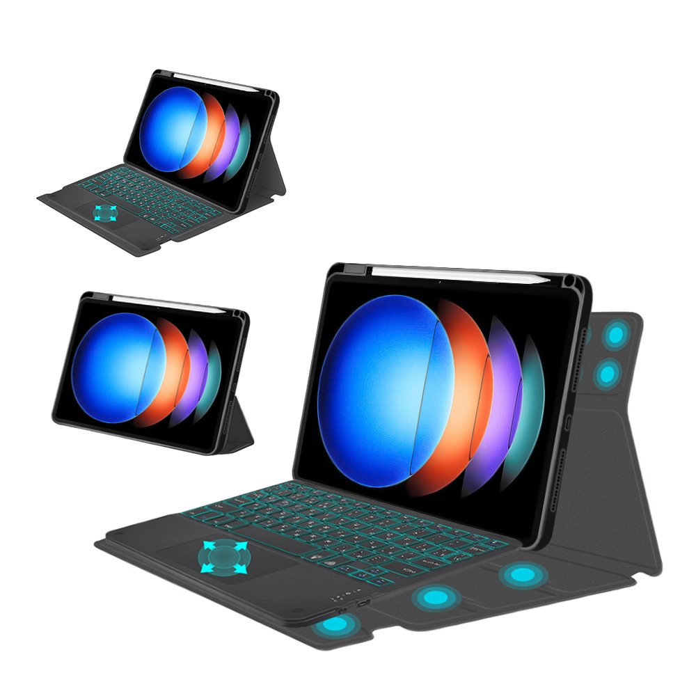 Customized detachable wireless Keyboard tablet case for Xiaomi pad 6s Pro 12.4 factory wholesales