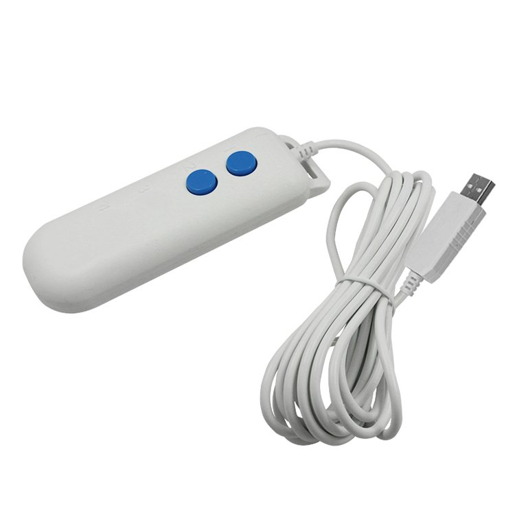 2 key handle Programmable shortcut key Button Switch Control Multimedia Office equipment Handheld mini keyboard switch