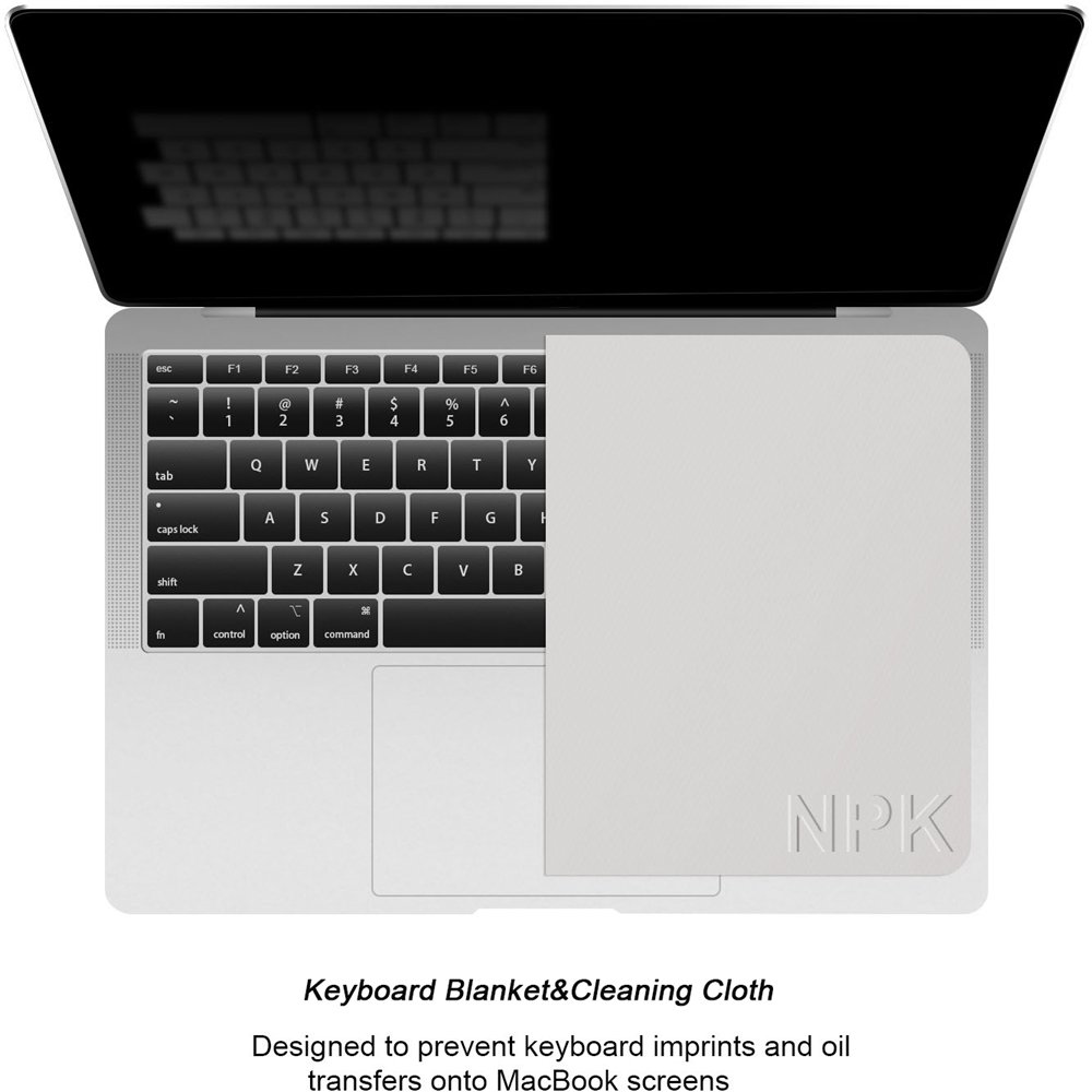 Microfiber Dustproof Film Notebook Palm Keyboard Blanket Cover Laptop Screen Cleaning Cloth for MacBook Pro 13/15/16 Inch