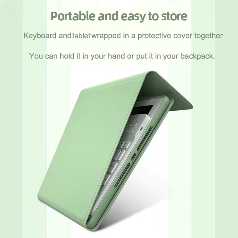 Factory Wholesale Slim Lightweight Soft Tpu Tablet Case Wireless Bt Keyboard Case For Xiaomi Pad 6 / 6Pro 2023 11Inch