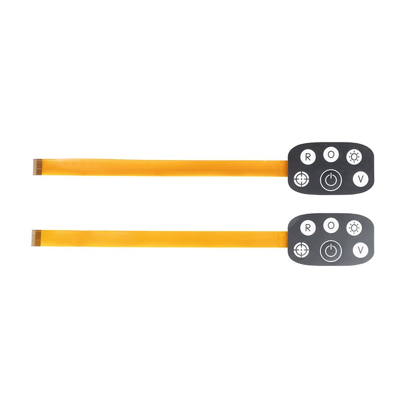 Competitive Price Custom CNC Membrane Keypad Push Button Switch 3M Adhesive Industrial Controller Silicone Rubber Keypads