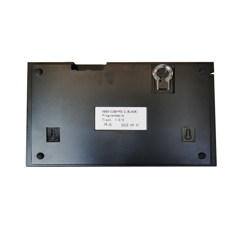 Electronic Lock and Magstripe Card Reader KB84 84 Keys USB /PS2 POS Programmable Keyboard For Computer POS systems