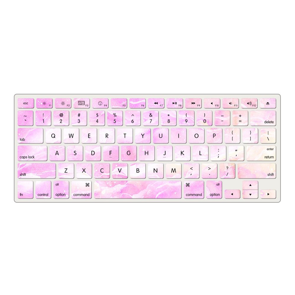 Keyboard Cover Skin Compatible for MacBook Air 15 M3 A3114 M2 A2941 Air 13.6 M3 A3113 M2 A2681 Pro 14 M3 M2 M1 A2918 A2992 A2779