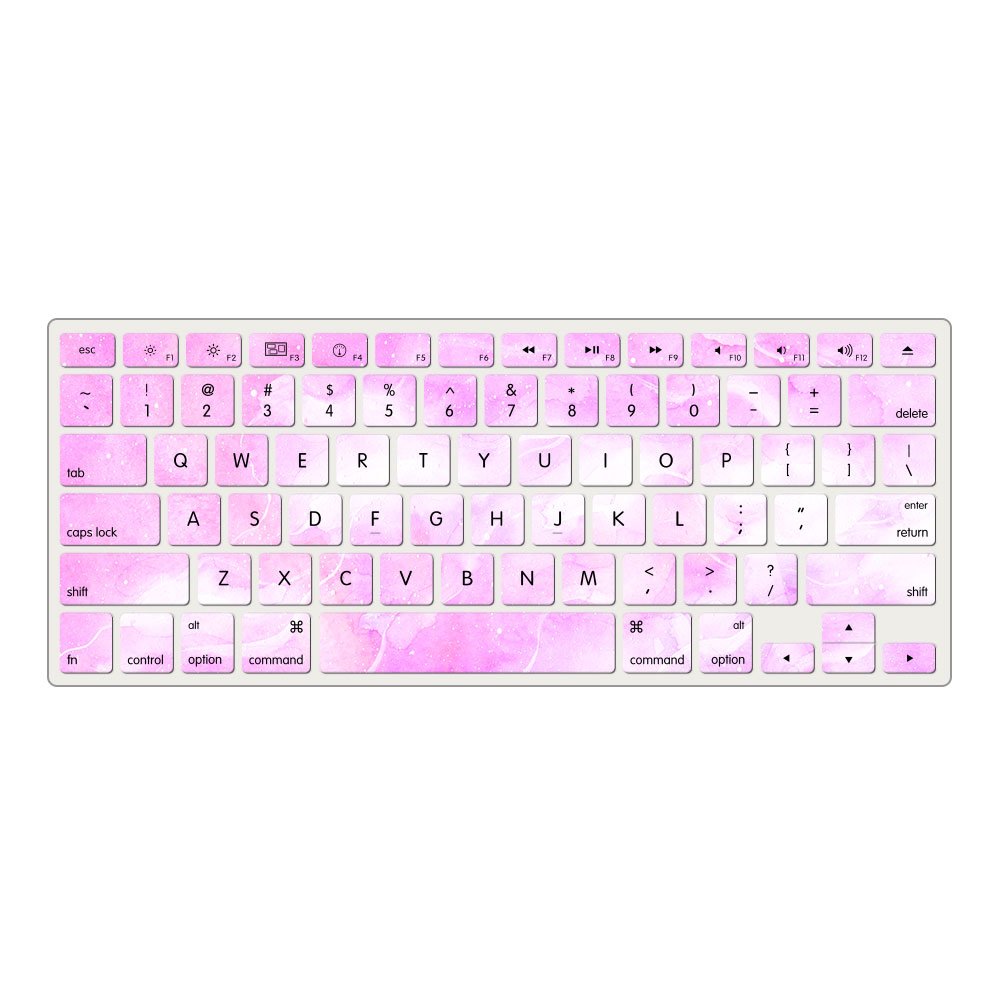 Keyboard Cover Skin Compatible for MacBook Air 15 M3 A3114 M2 A2941 Air 13.6 M3 A3113 M2 A2681 Pro 14 M3 M2 M1 A2918 A2992 A2779