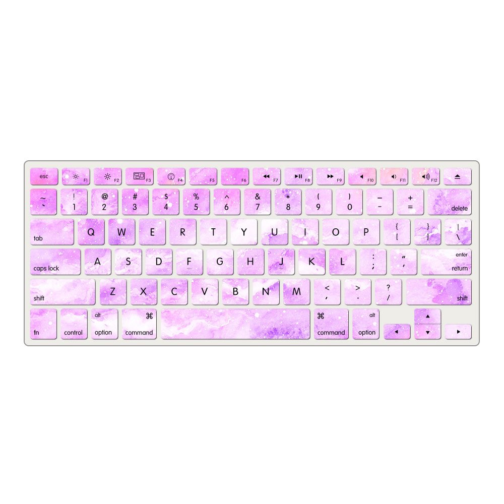 Keyboard Cover Skin Compatible for MacBook Air 15 M3 A3114 M2 A2941 Air 13.6 M3 A3113 M2 A2681 Pro 14 M3 M2 M1 A2918 A2992 A2779
