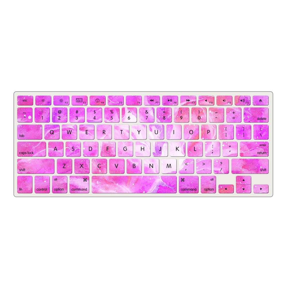 Keyboard Cover Skin Compatible for MacBook Air 15 M3 A3114 M2 A2941 Air 13.6 M3 A3113 M2 A2681 Pro 14 M3 M2 M1 A2918 A2992 A2779