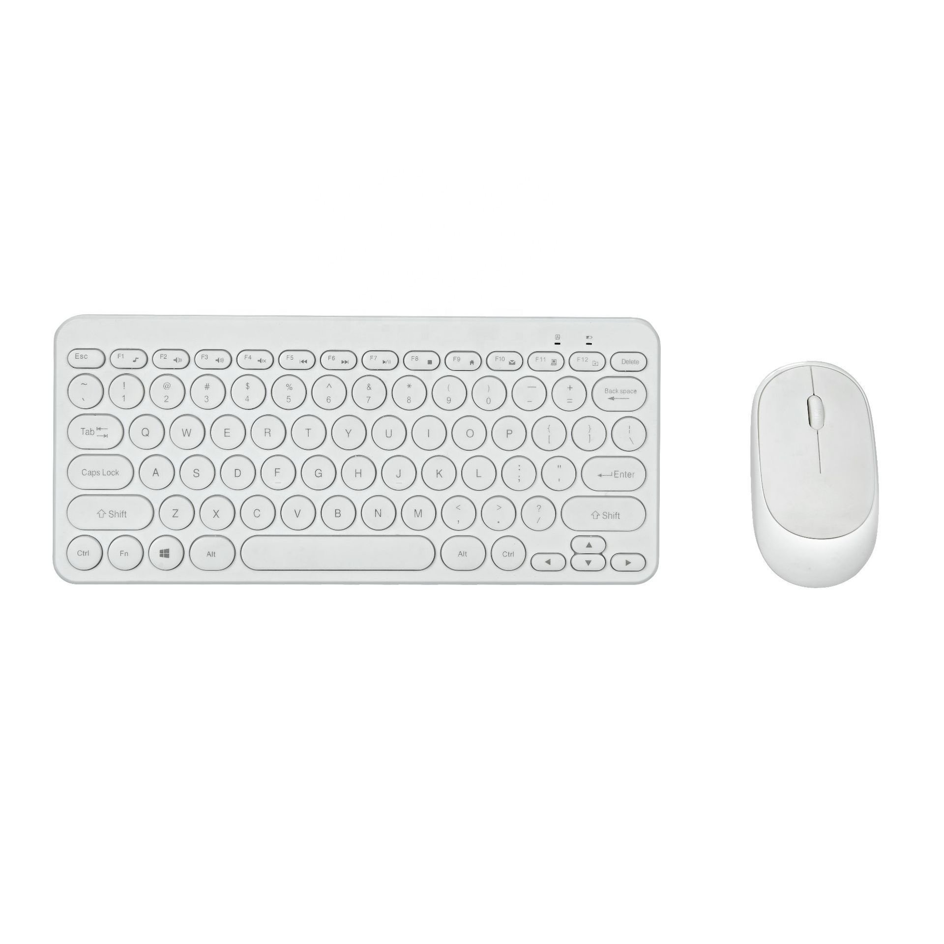 2.4G wireless Keyboard and Mouse Combo multi device USB silent wireless keyboard and mouse set for pc