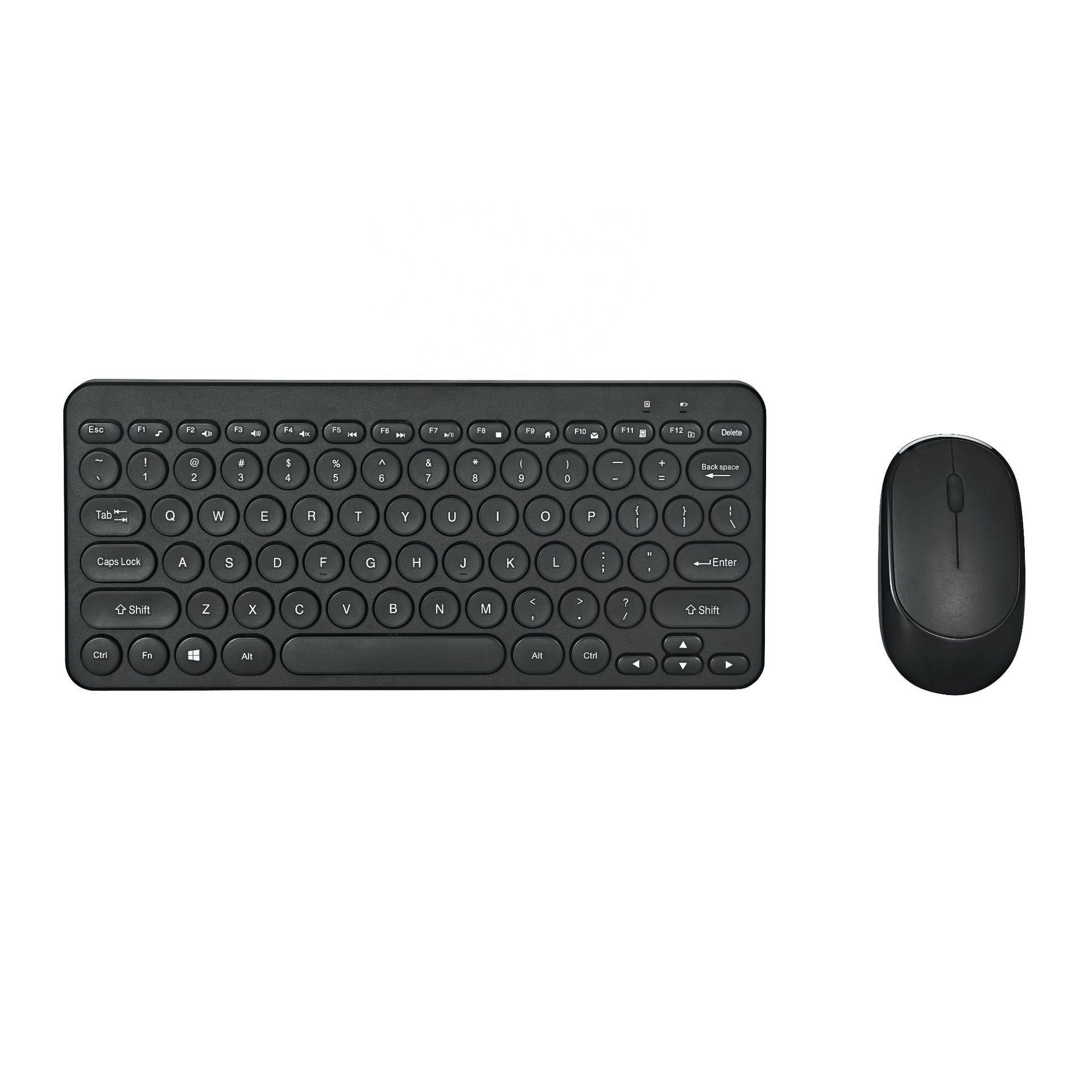 2.4G wireless Keyboard and Mouse Combo multi device USB silent wireless keyboard and mouse set for pc