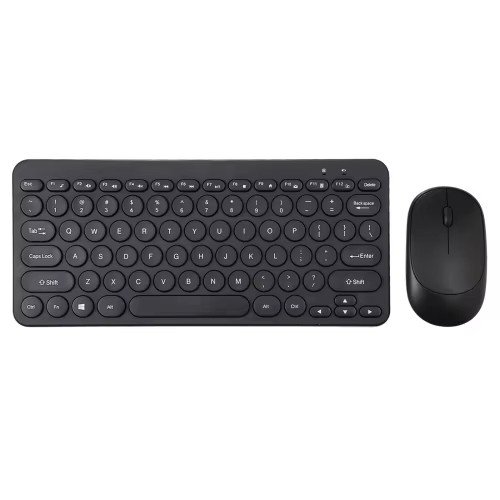 2.4G wireless Keyboard and Mouse Combo multi device USB silent wireless keyboard and mouse set for pc
