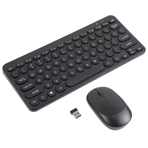 2.4G wireless Keyboard and Mouse Combo multi device USB silent wireless keyboard and mouse set for pc