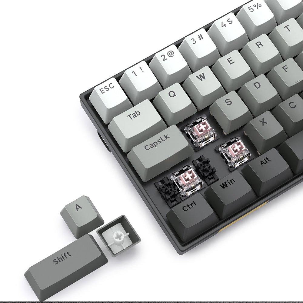 E-YOOSO Low Price Gaming Mechanical Keyboards Support Low MOQ OEM/ODM 68 Keys RGB Backlight LED Rapid Trigger Gaming Keyboard