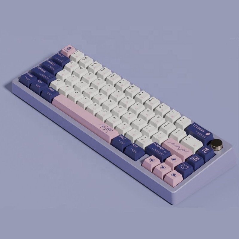 Dye Sublimation Key&Kaf Keycap PBT Cherry Profile Keycaps 140 Keys For MX Switch Mechanical Keyboard
