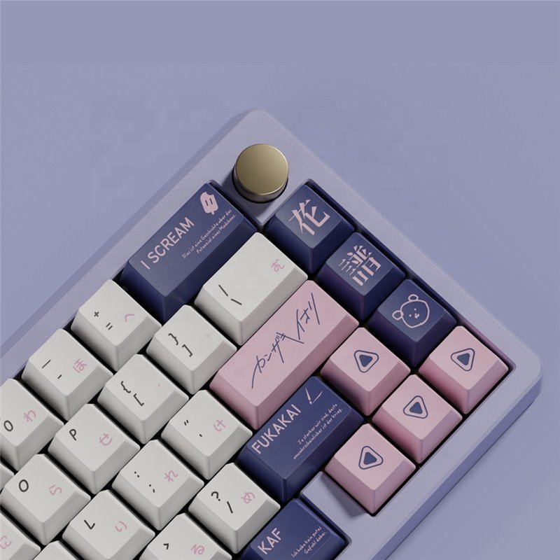 Dye Sublimation Key&Kaf Keycap PBT Cherry Profile Keycaps 140 Keys For MX Switch Mechanical Keyboard
