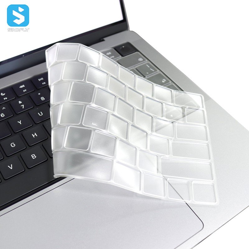 US Version Clear Keyboard Protector Cover for MacBook Pro 14 pro 16 2021 A2442 A2485 waterproof keyboard skin