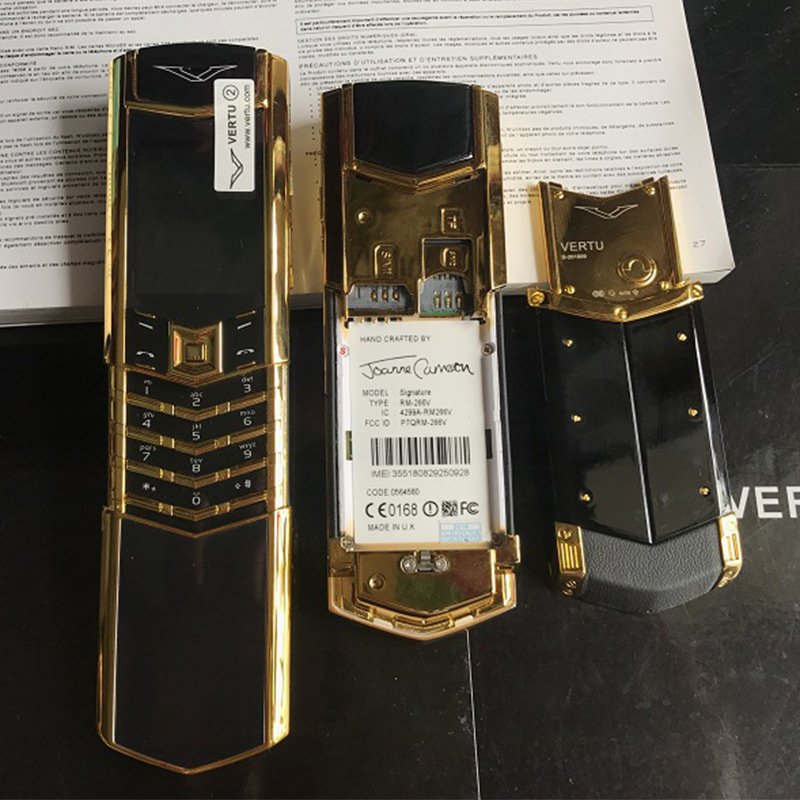 New unlocked luxury vertue gold Mini phone K9 Slide cover personality fashion metal business signature phone wholesale
