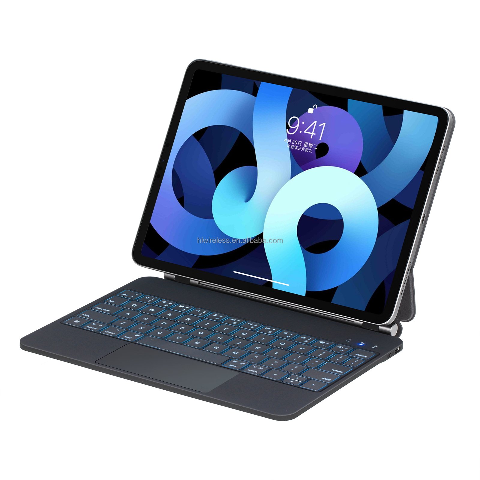 Factory OED&ODM Price Wireless Magic Keyboard Case with Touchpad Case For iPad Air 4 5 10.9 Pro 11