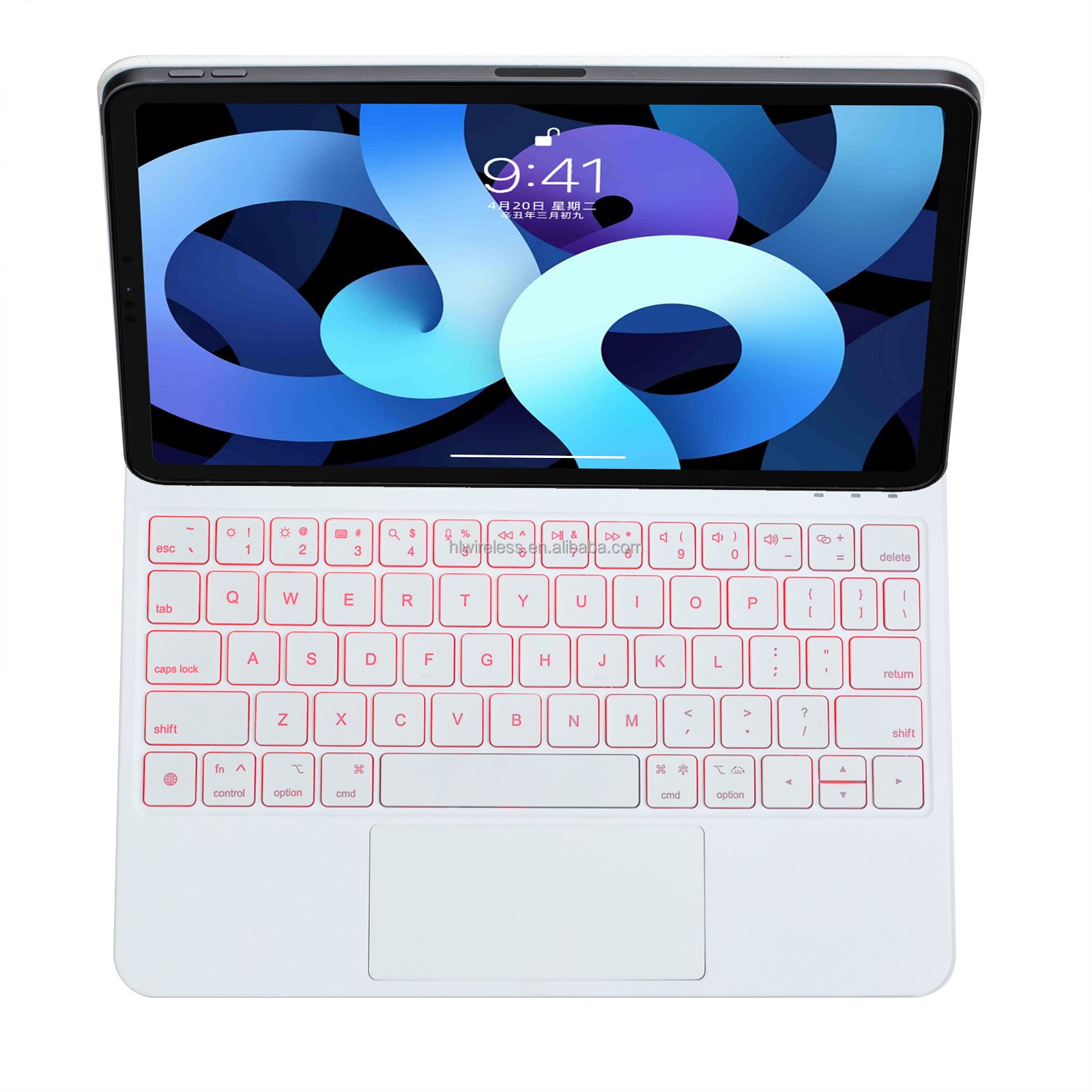 Factory OED&ODM Price Wireless Magic Keyboard Case with Touchpad Case For iPad Air 4 5 10.9 Pro 11