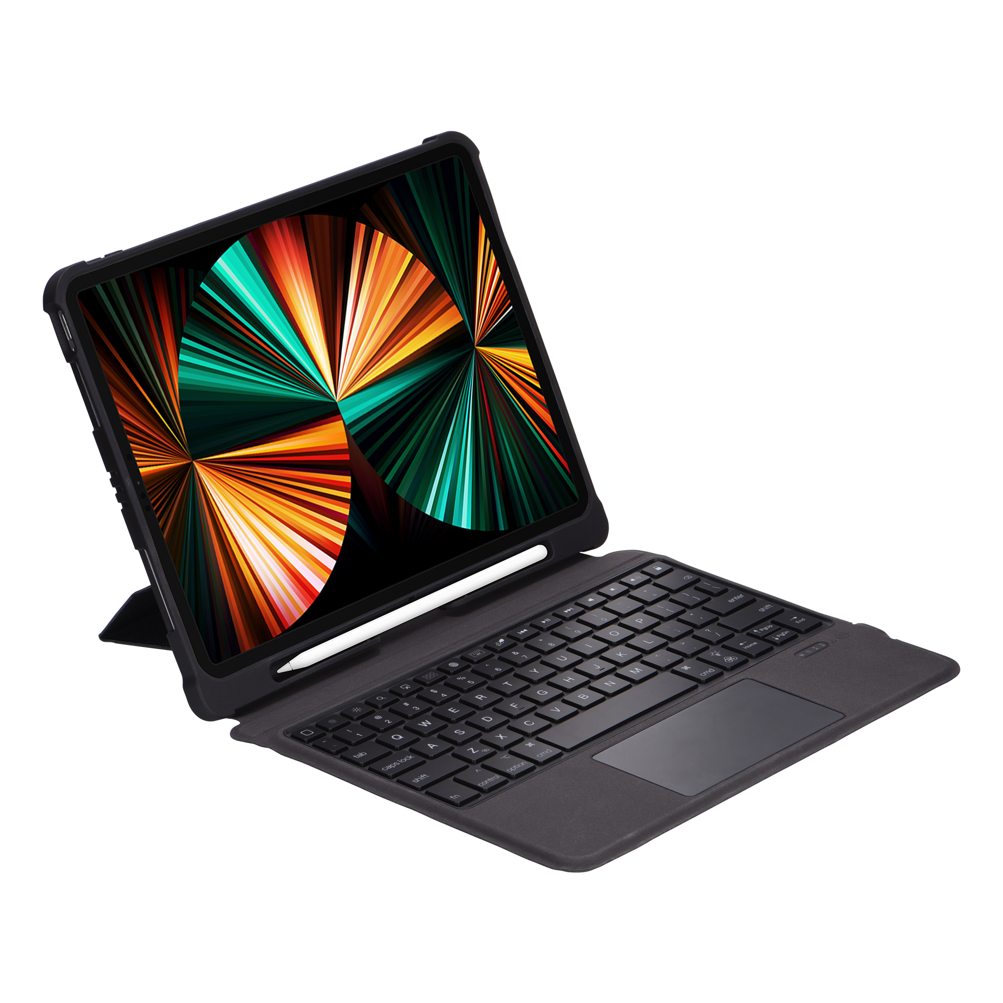 Backlight keyboard For iPad Air 4 10.9 TPU Tablet Case Thickened Four Corners And Anti Fall Pc Plastic Pu Leather