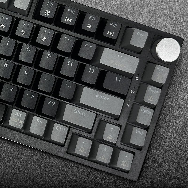 Custom Mechanical Keyboard Wired/2.4G Wireless/Bluetooth RGB PBT 75% Layout OEM Profile Gasket Customized PC Gaming Keyboard