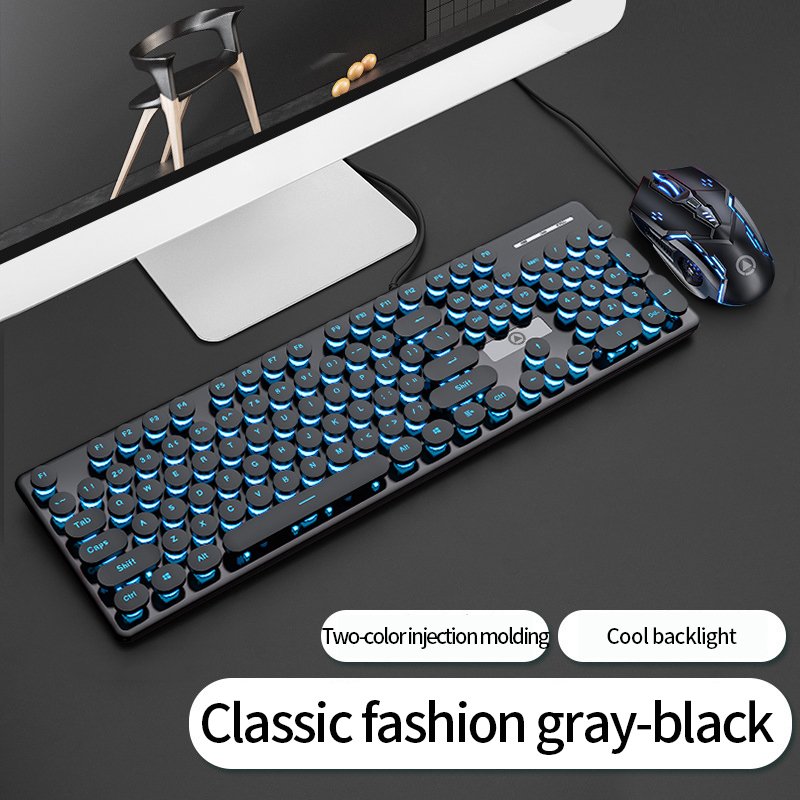 Rgb Color Gaming Keyboard Usb Wireless Mechanical Erganomic Keypads Desktop Combos Kit And Keycap Cover White Wireless Keyboard