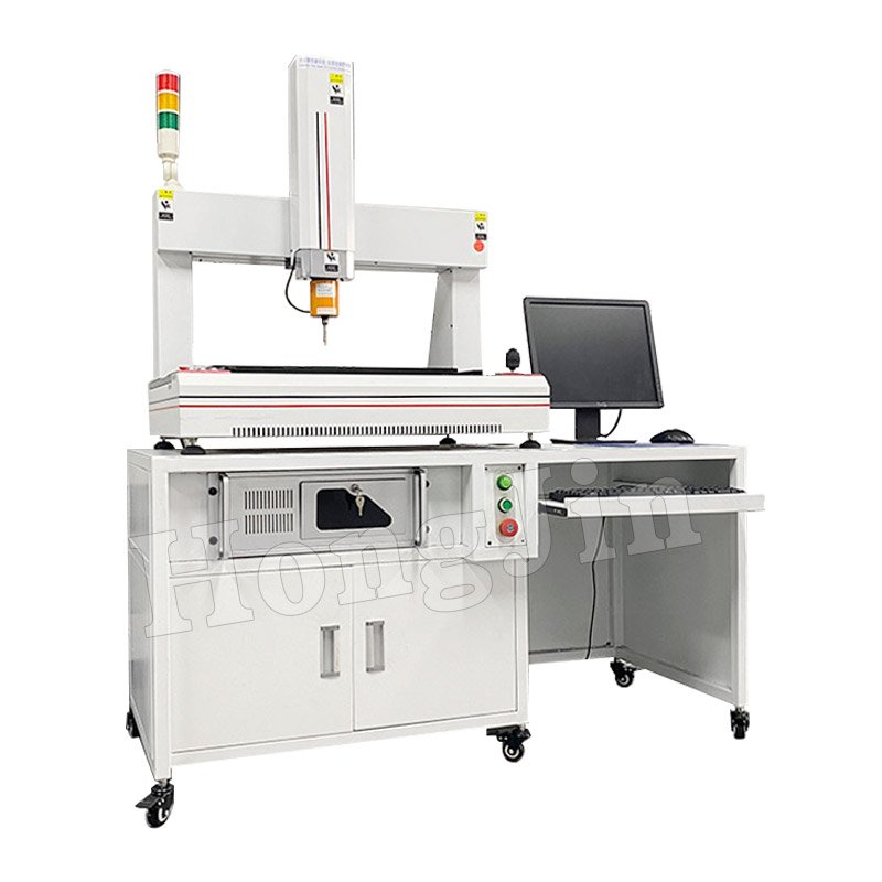 Hong Jin Fully Automatic Computer-type Three-axis Key Load Meter/Metal Shrapnel Switch Keyboard Press Rebound Testing Machine