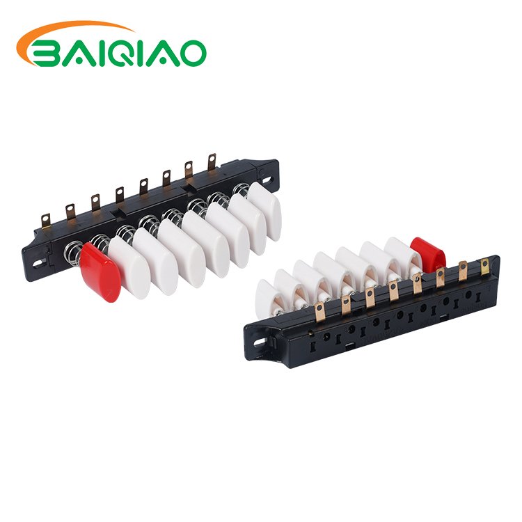 Good Seller Electric Portable Juicer Blender Blade Parts Keyboard Type 7 Speed Button Switch