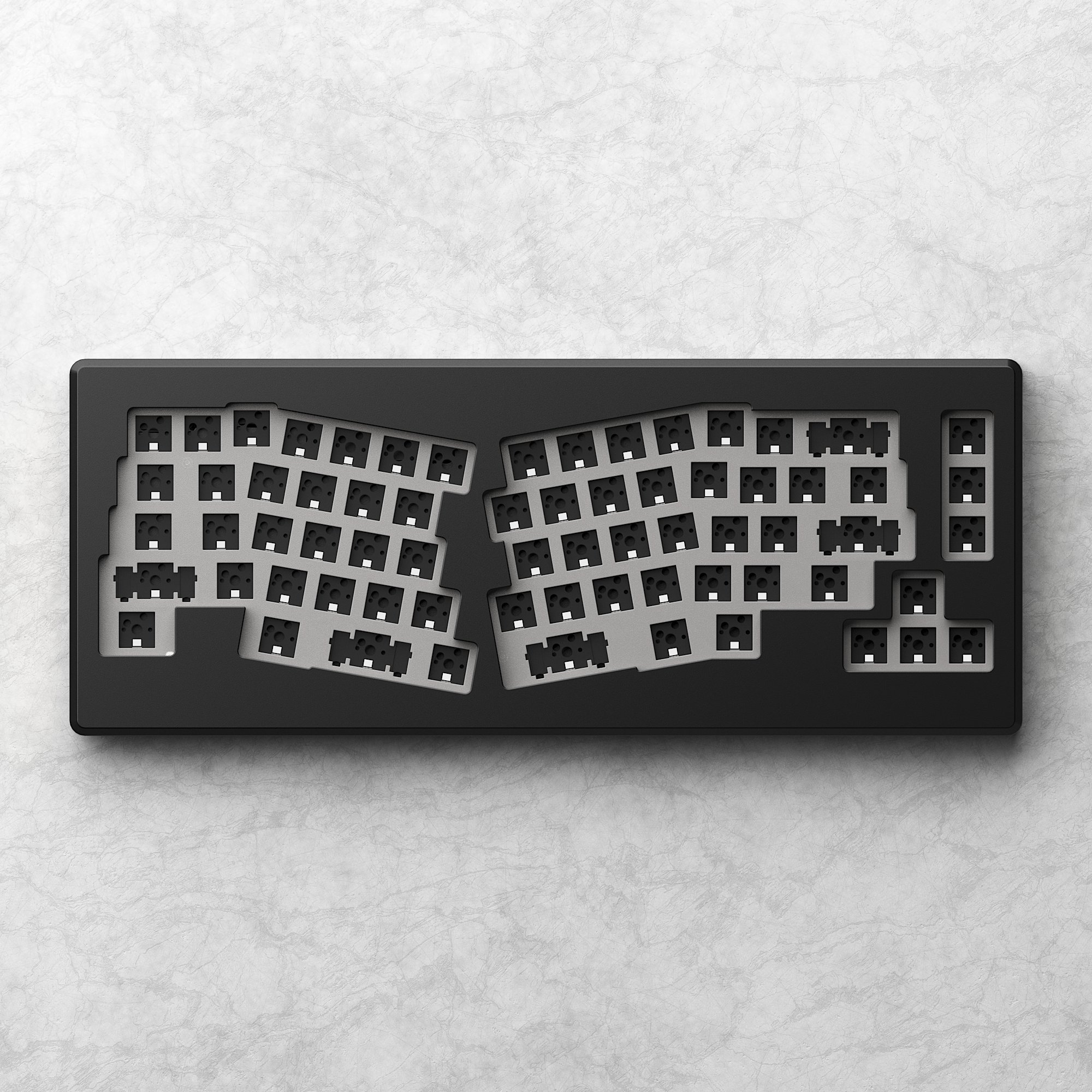Akko MonsGeek M6 DIY Aluminum Wired Mechanical Alice Keyboard Barebone 68 Keys Split Keyboard Kit