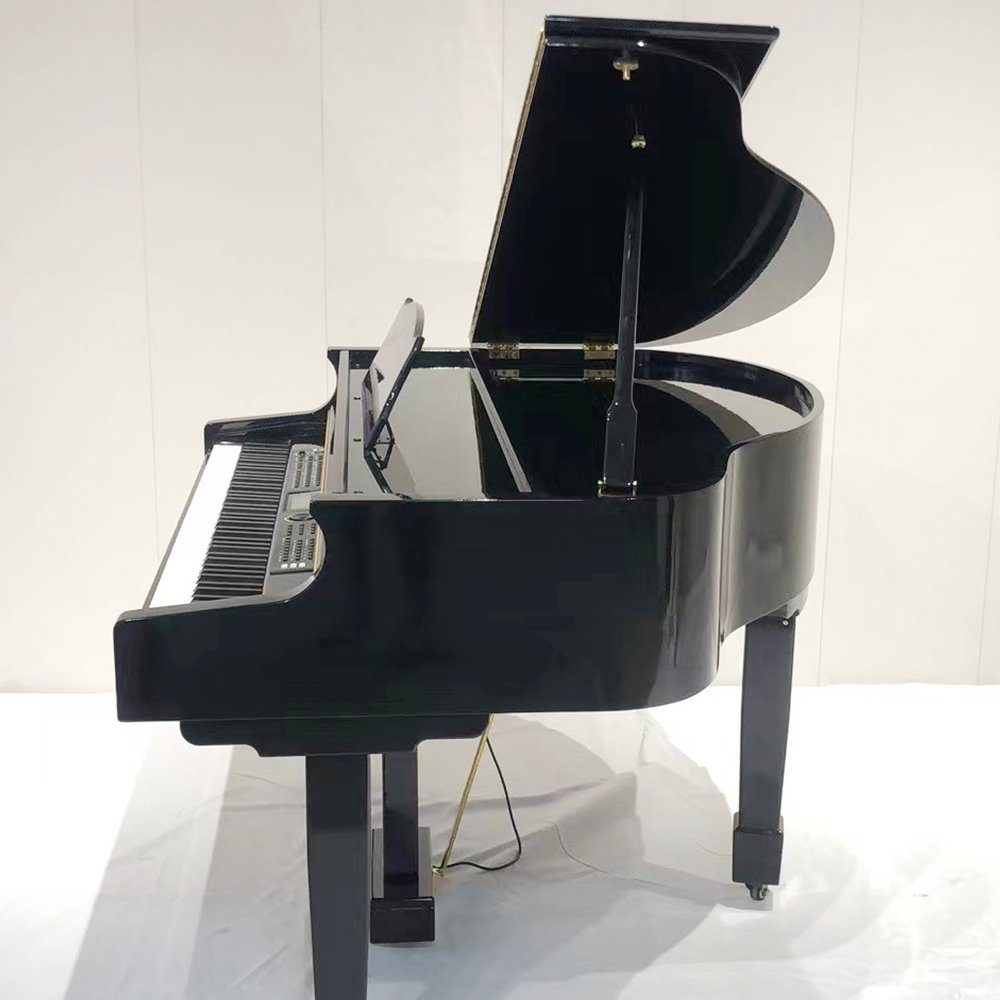 Grand Digital Piano 16-Level Touch Sensitivity Polished Pure Piano Tone 88 Keys Keyboard Acoustic Piano Baked paint A115