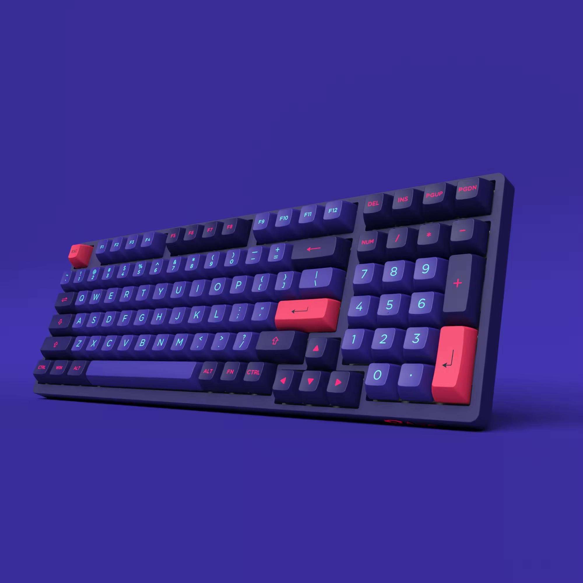 Akko 3098B Mechanical Keyboards OEM CS switches PBT Keycaps diy kit wireless Big Programmable Keyboard