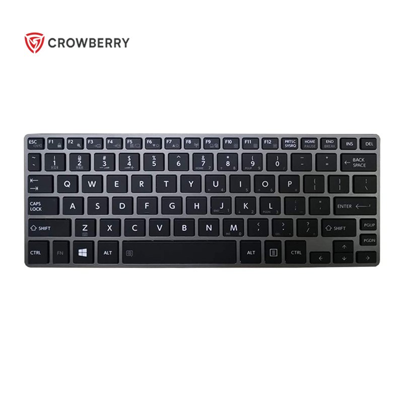 Original Grey Laptop Keyboard For Toshiba Portege Z30-B Z30T-B Z30 Z30T Z30-A Z30T-A Z30T-A1310 Z30-C Z30T-C Notebook With Frame