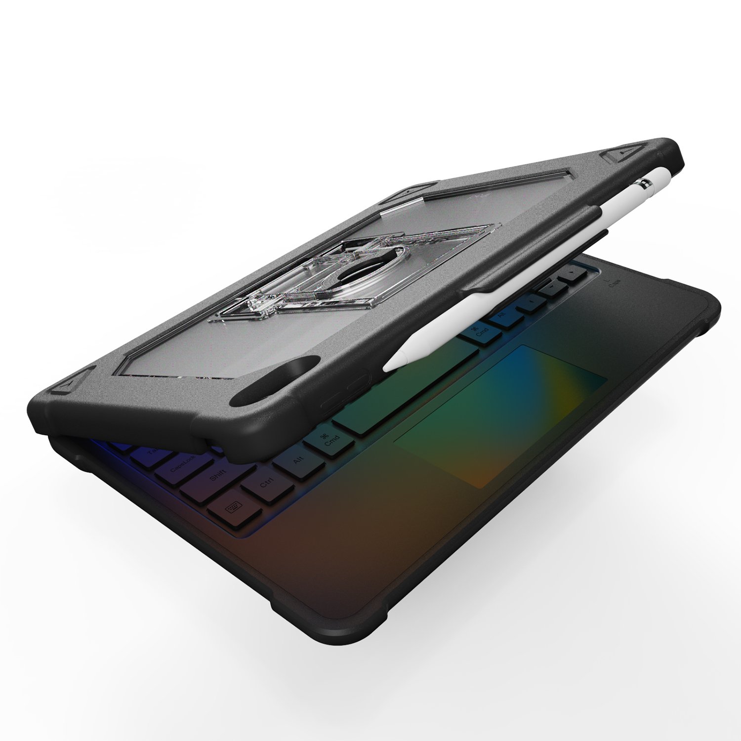 For iPad 10th generation 10.9inch trackpad wireless keyboard with pen slot