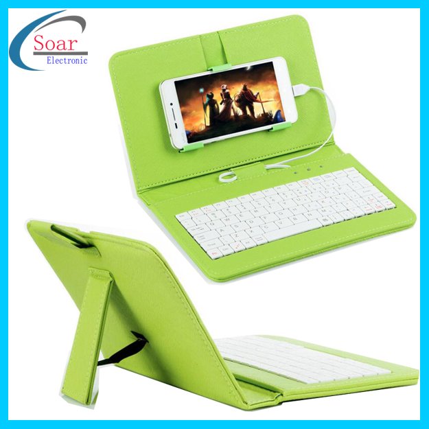 Universal Tablet Flip Cover 6 inch Keyboard Case For Tablet 7" 8'' 10" Tablet pc Leather Keyboard Case