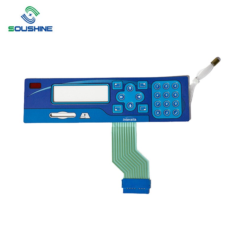Custom Household Appliances PVC Membrane Control Panel Graphic Overlay