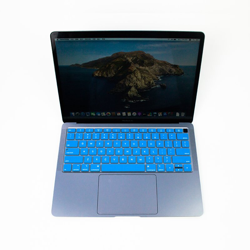 US Version Anti Water Laptop Accessories Keyboard Skin Cover For Macbook Air 13 Inch 2018 A1932