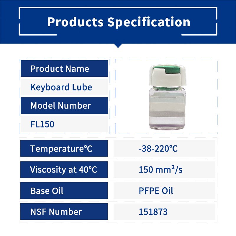 Mechanical Keyboard Switches Stabilizer Lube Lubricating Lubricant Oil PFPE Oil Spring Lube GPL105 205