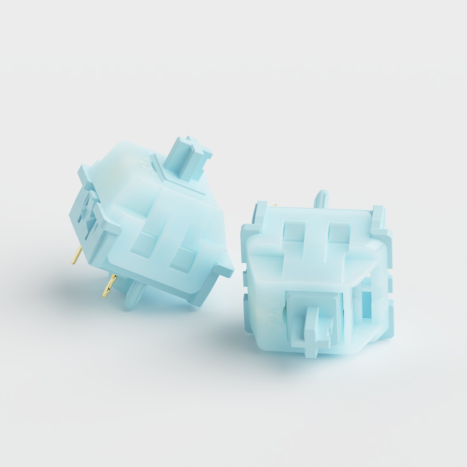KTT CONTENT Baby Blue Baby Series Tactile 53g 2023new arrival Hot Sale mechanical keyboard switch 5Pin good quality