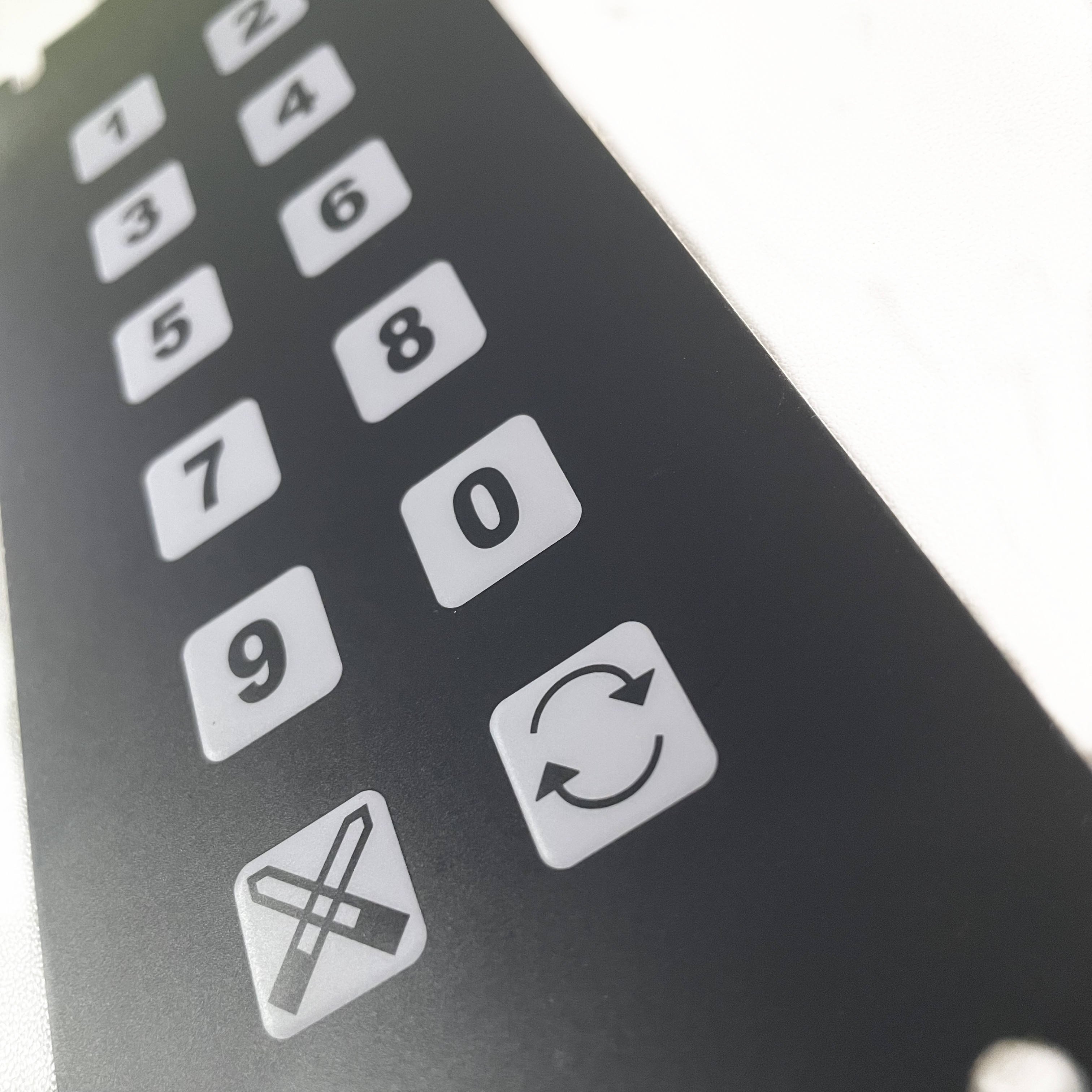 168820 Preset Keypad for The 3/v Vista & Global Century PUMPS
