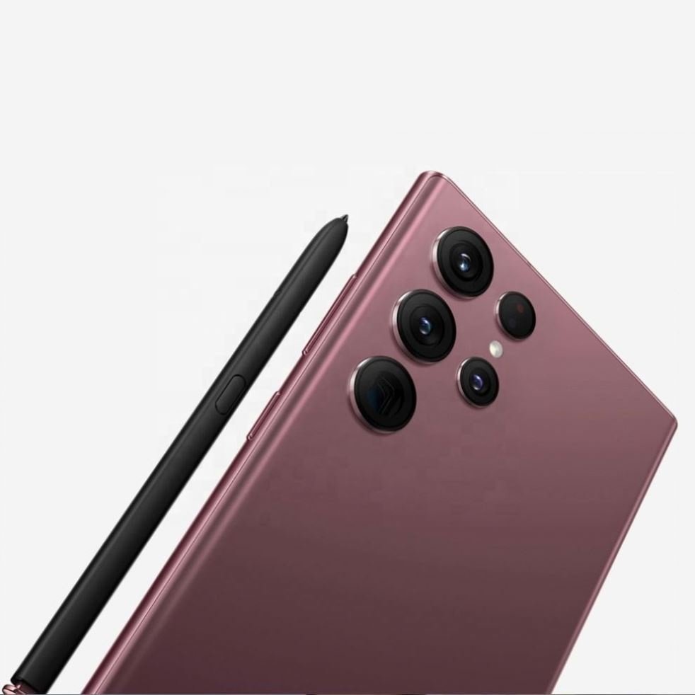 2023 hot selling original S22 Ultra16GB 1TB smart phone with built-in pen 5G smart phone Android 12 mobile phone