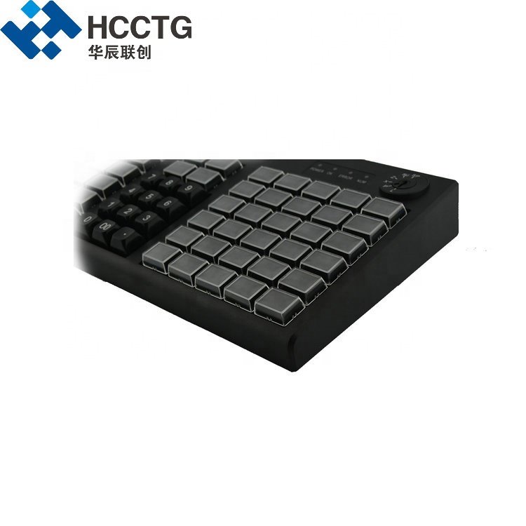 USB Magnetic Programmable Keyboard With Smart Card Reader MSR KB76M