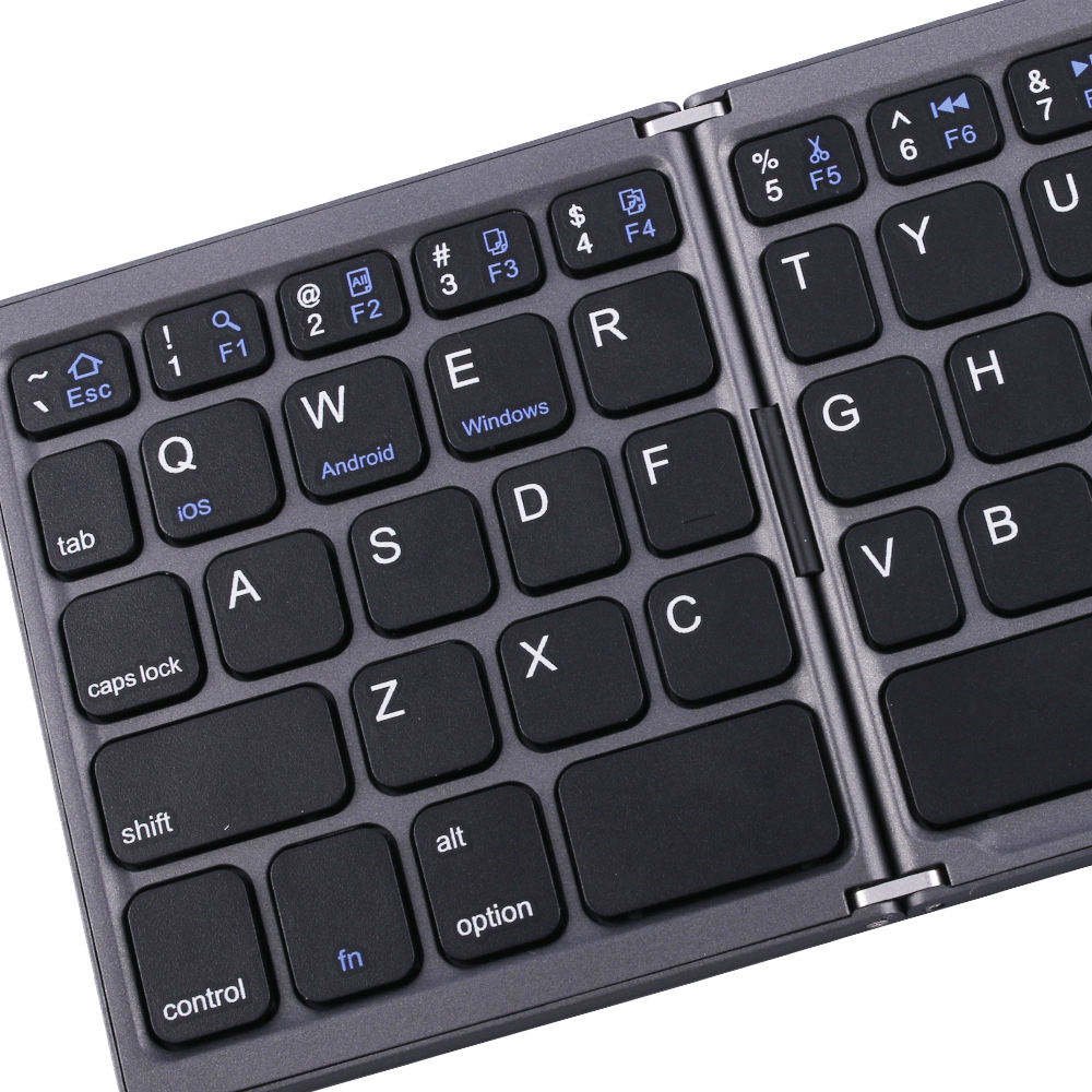 Foldable Keyboard 2023 Type C B033 Shortcut Mini Wireless Portable Folding Oem Mini Keyboard for Cell Phones Now BT3.0