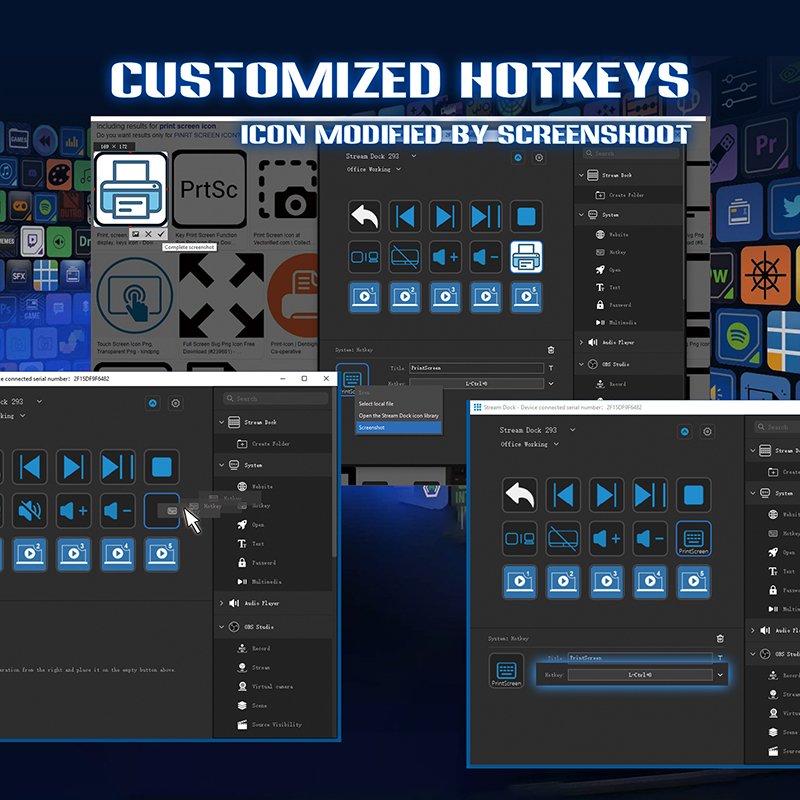 15 keys for ultimate control one tap to switch scenes launch media streaming your live Stream Deck LCD game keyboard Loupedeck