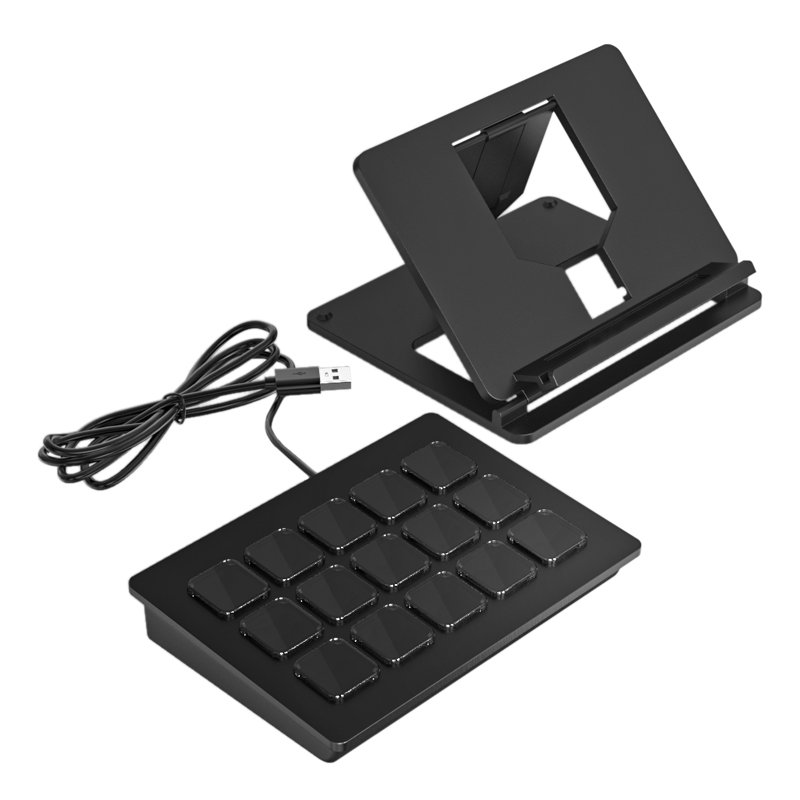 15 keys for ultimate control one tap to switch scenes launch media streaming your live Stream Deck LCD game keyboard Loupedeck