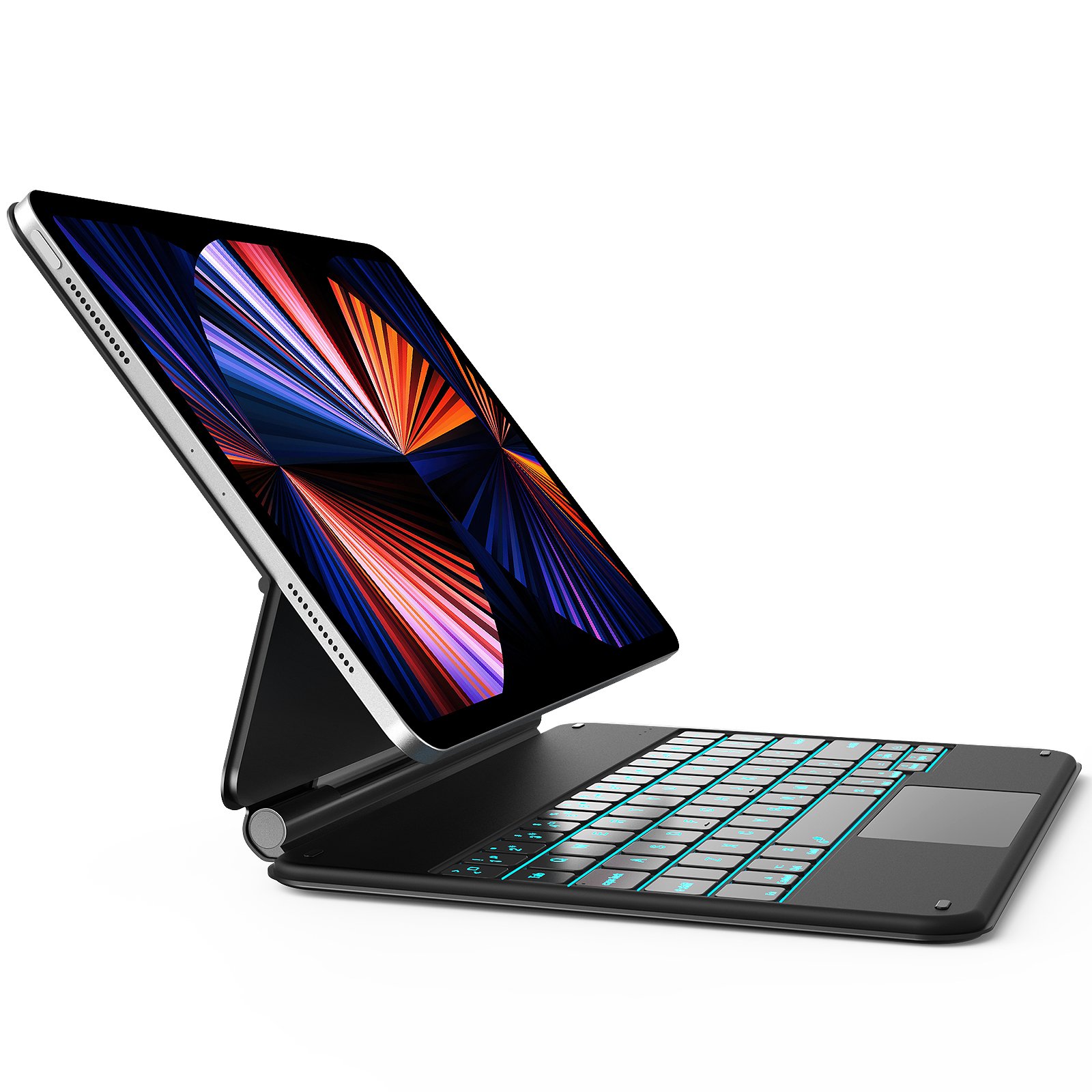 For iPad 10th 2022 air 4/5/6 10.9 2024 11 inch Smart Magic Keyboard Wireless Tablet Case Cover With Backlit Touchpad Keyboard