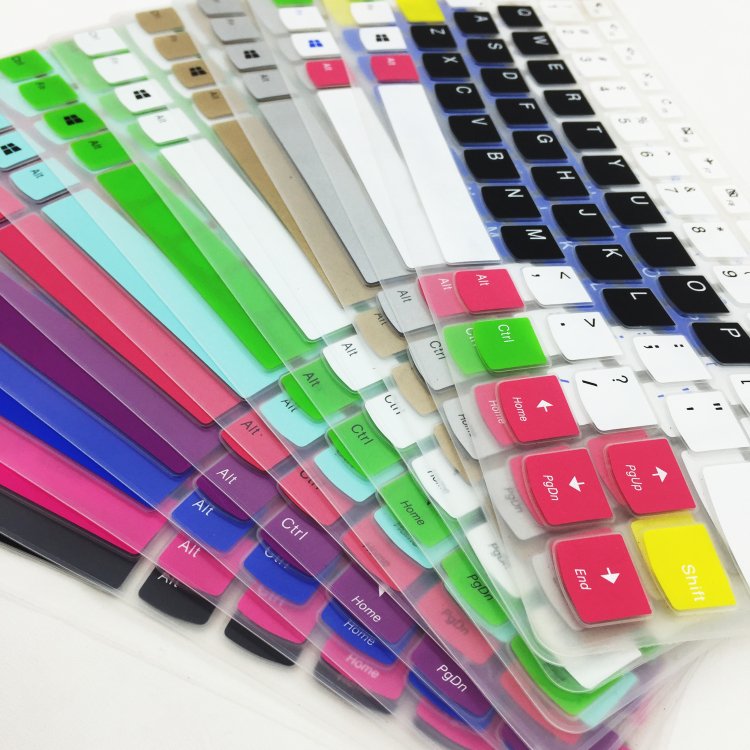 Custom Silicone Keyboard Cover Protective Skin Keyboard Guard for Lenovo Laptop Silicone Cover Keyboard Total Station Set 61